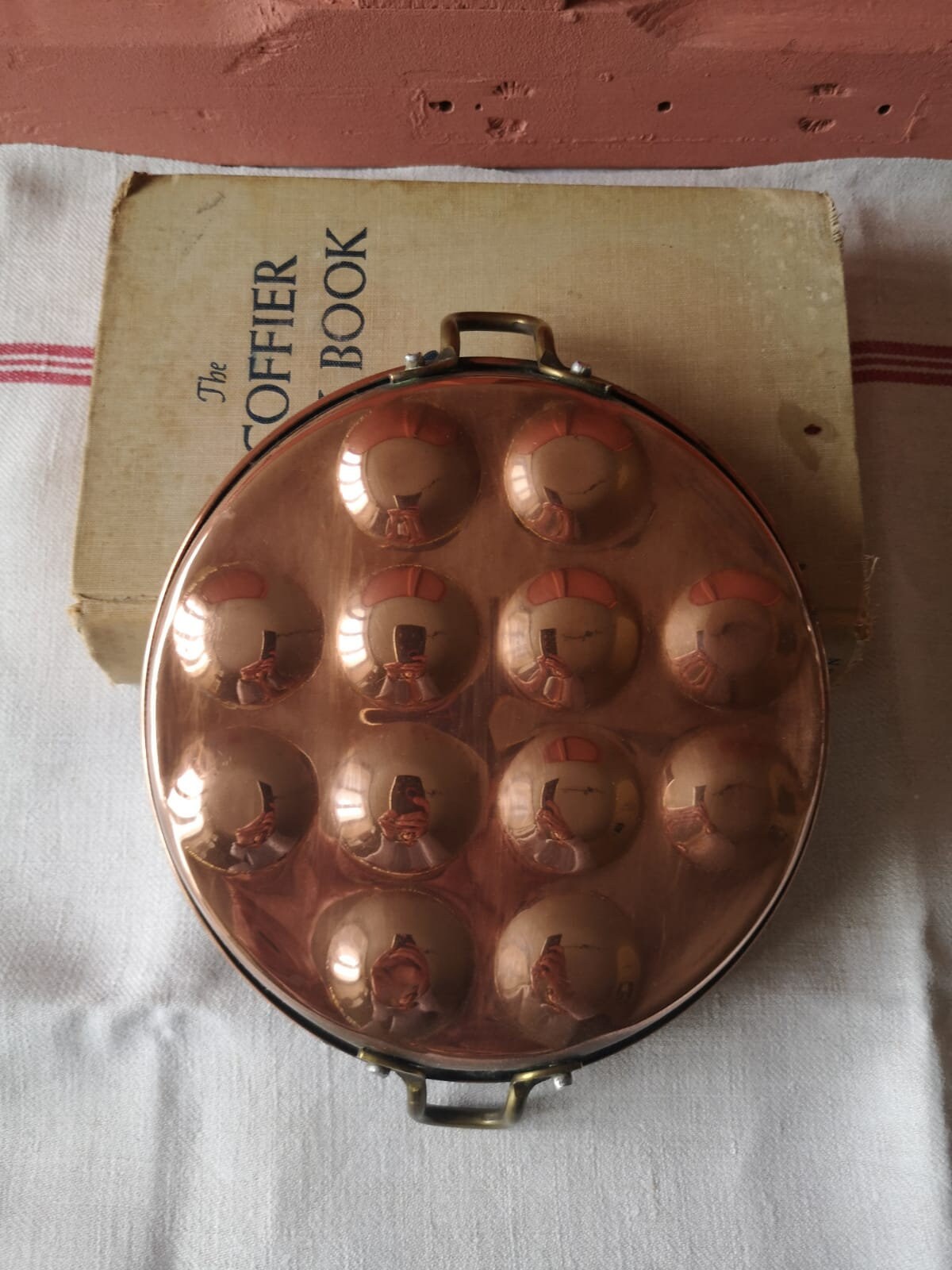 French Vintage Massive Kupfer Schnecke Schnecke Pan mit | Etsy