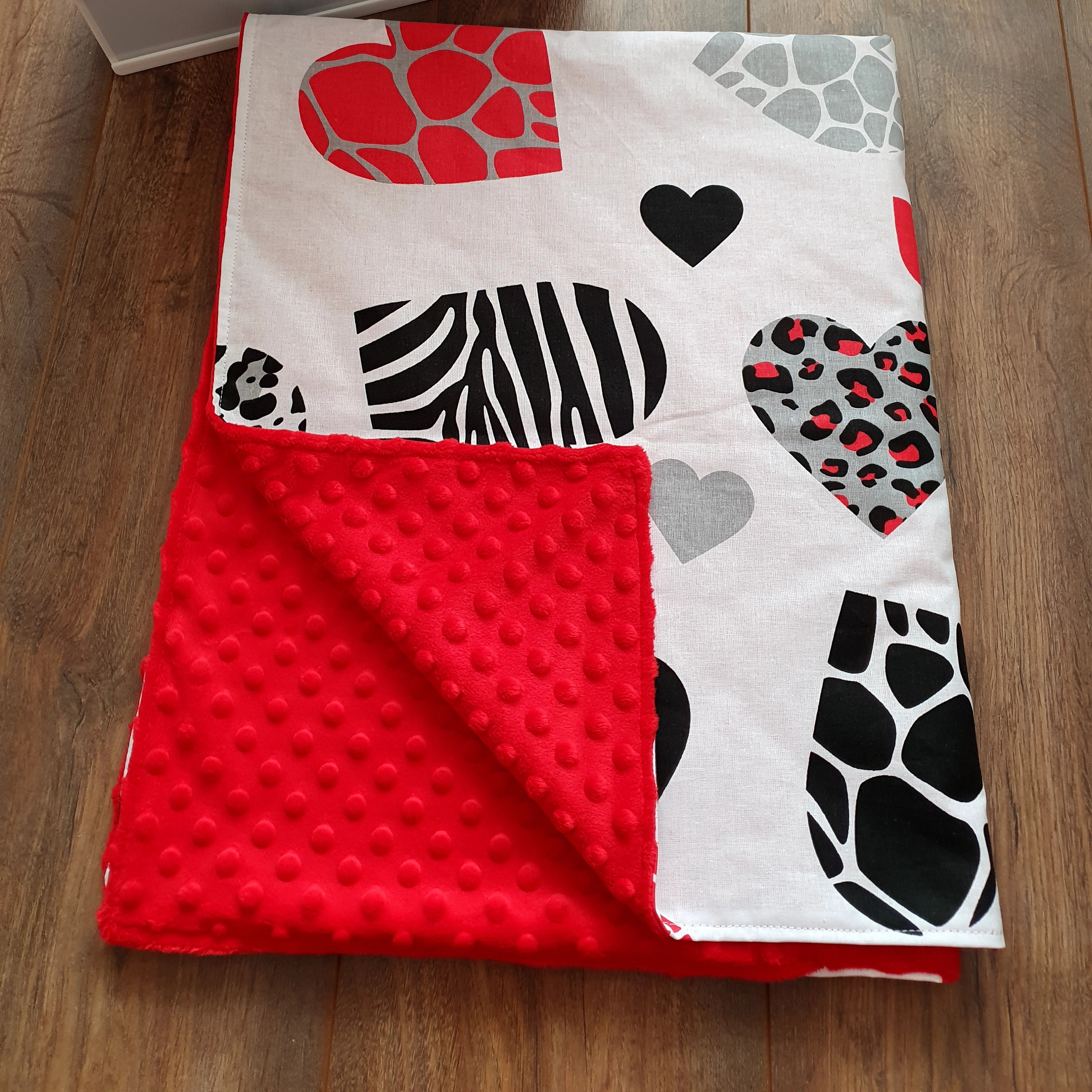 Baby Blanket Minky and Fleece Stroller Baby Blanket Baby Etsy UK