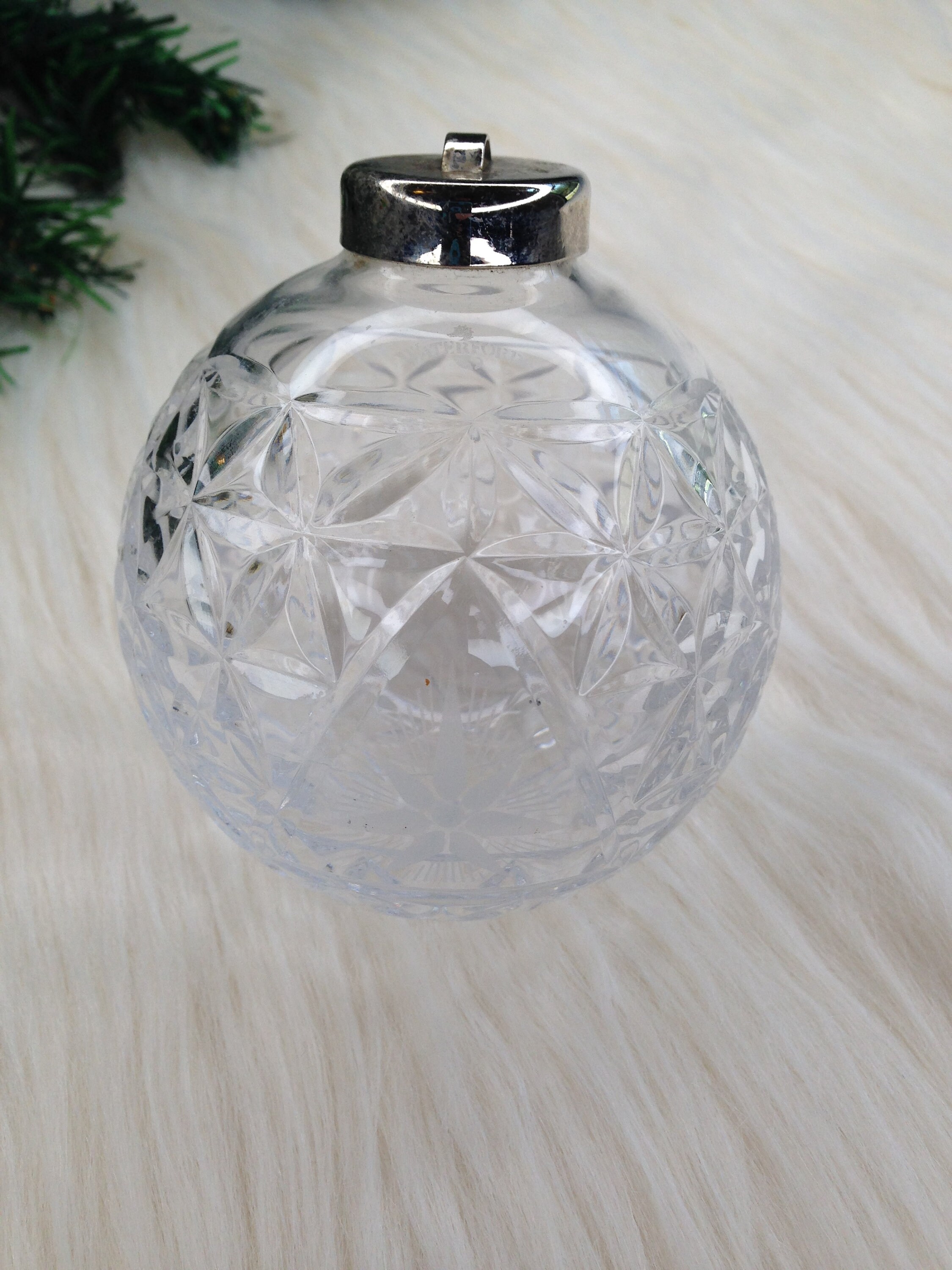 Vintage Waterford Crystal Times Square Ball Ornament Etsy