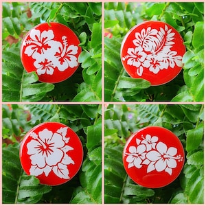 Hawaiian Hibiscus Tropical Floral Phone Grips Vol 2