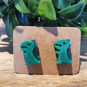 Cute Dino Stud Earrings