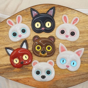 Cute Animal Shaped Phone Grip for Mobile Phones - Kawaii Phone Grip