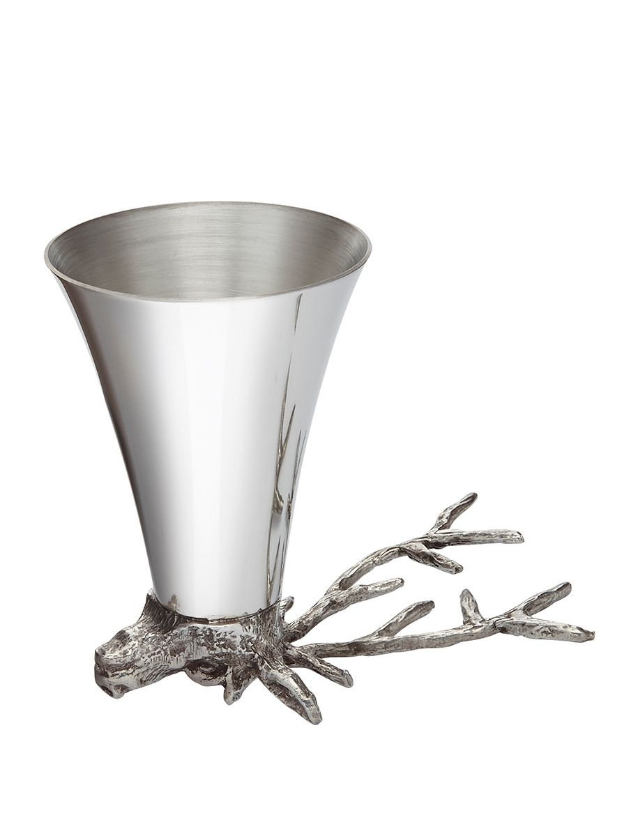 Best English Pewter Stag Head Jigger 260grams115mm tall Can Etsy