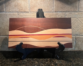 Tabla de servir tejida