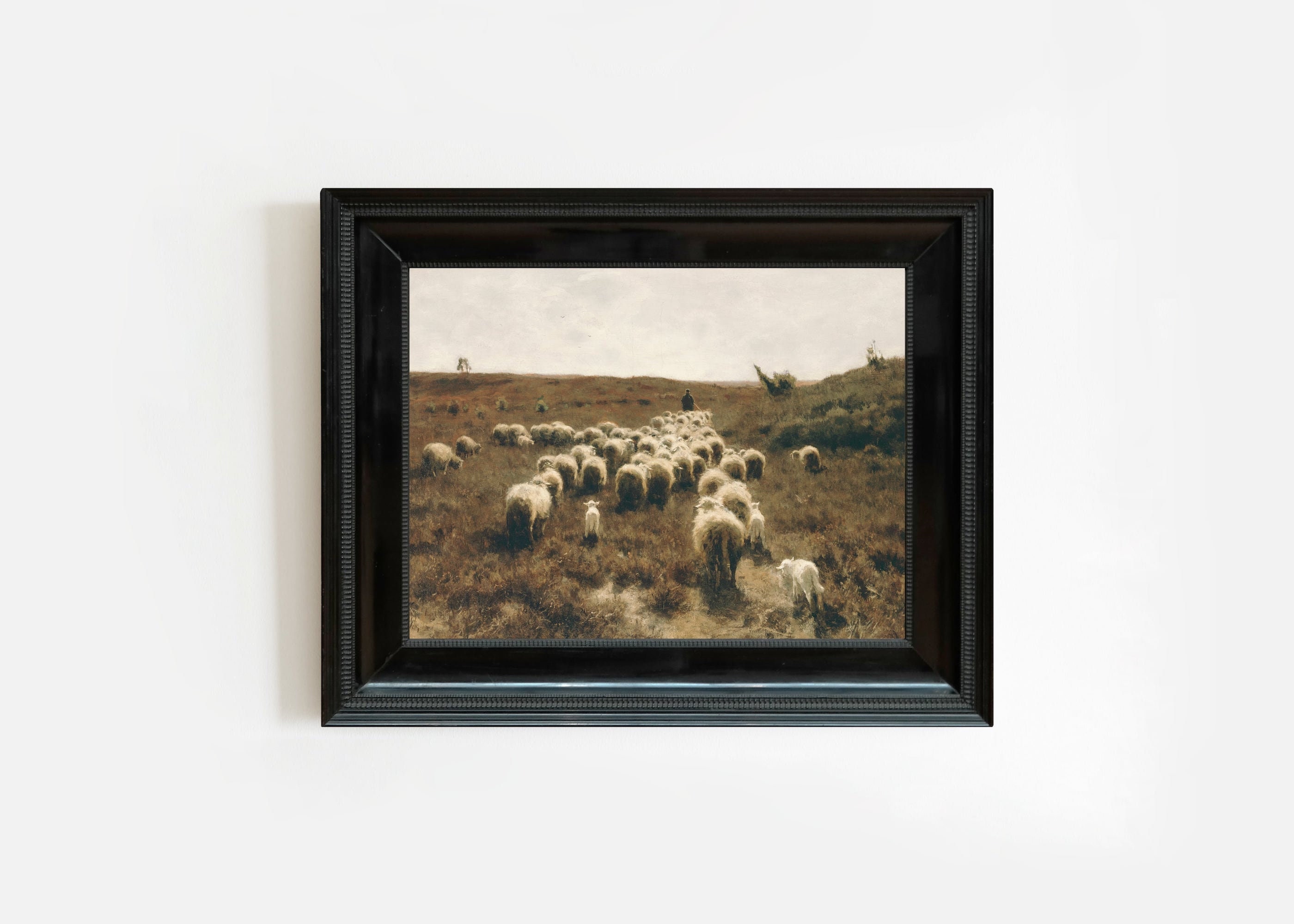 Sheep Painting | Vintage Art | Farmhouse Wall Decor | Animal Art Print ...