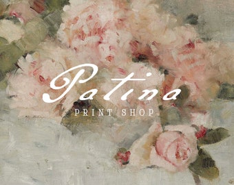 Vintage Floral Décor | Floral Painting | Botanical Print | Printable Wall Art | Downloadable Art | ROSES | 233