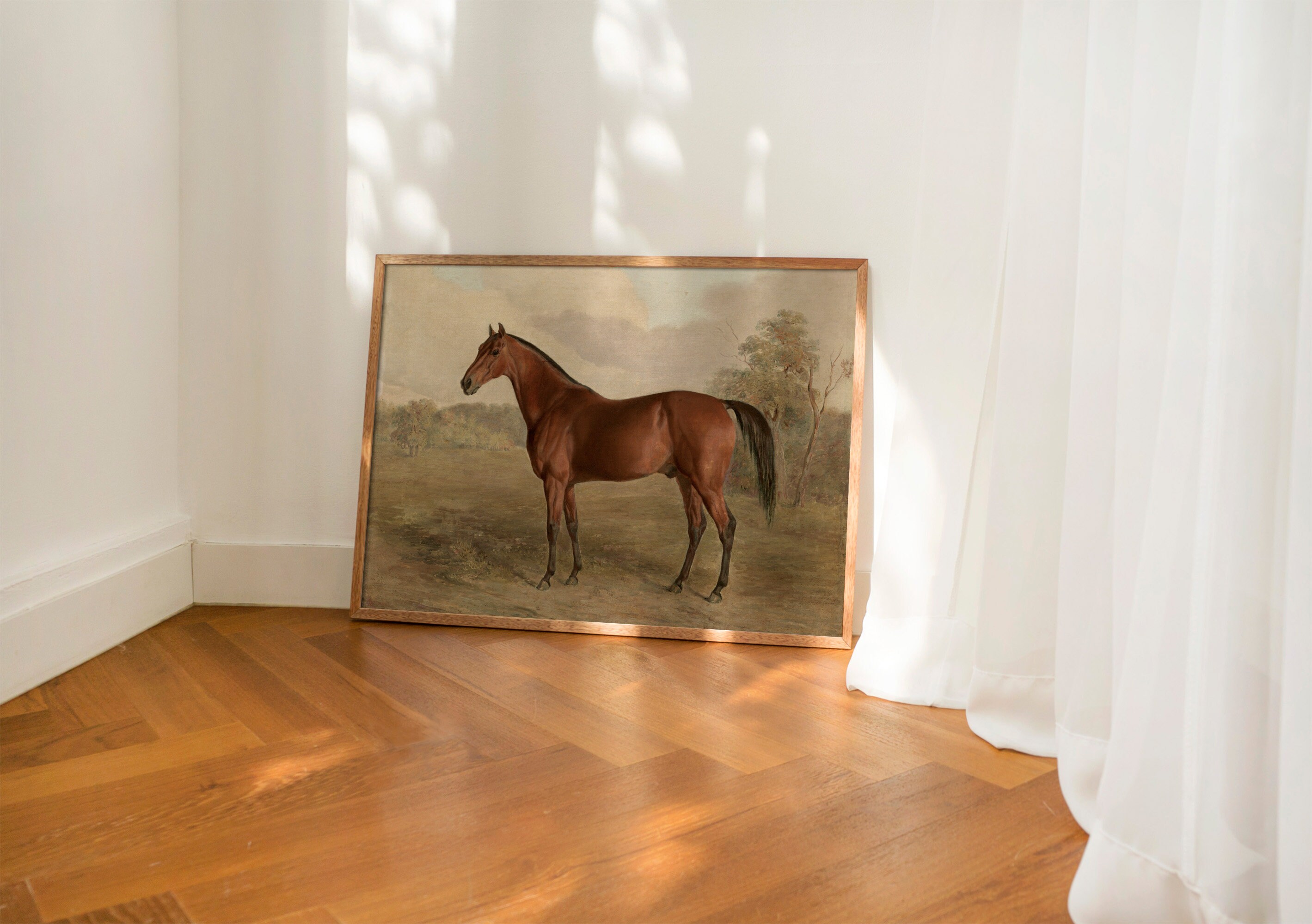 Vintage Horse Painting | Equestrian Painting | Horse Print | Equestrian ...
