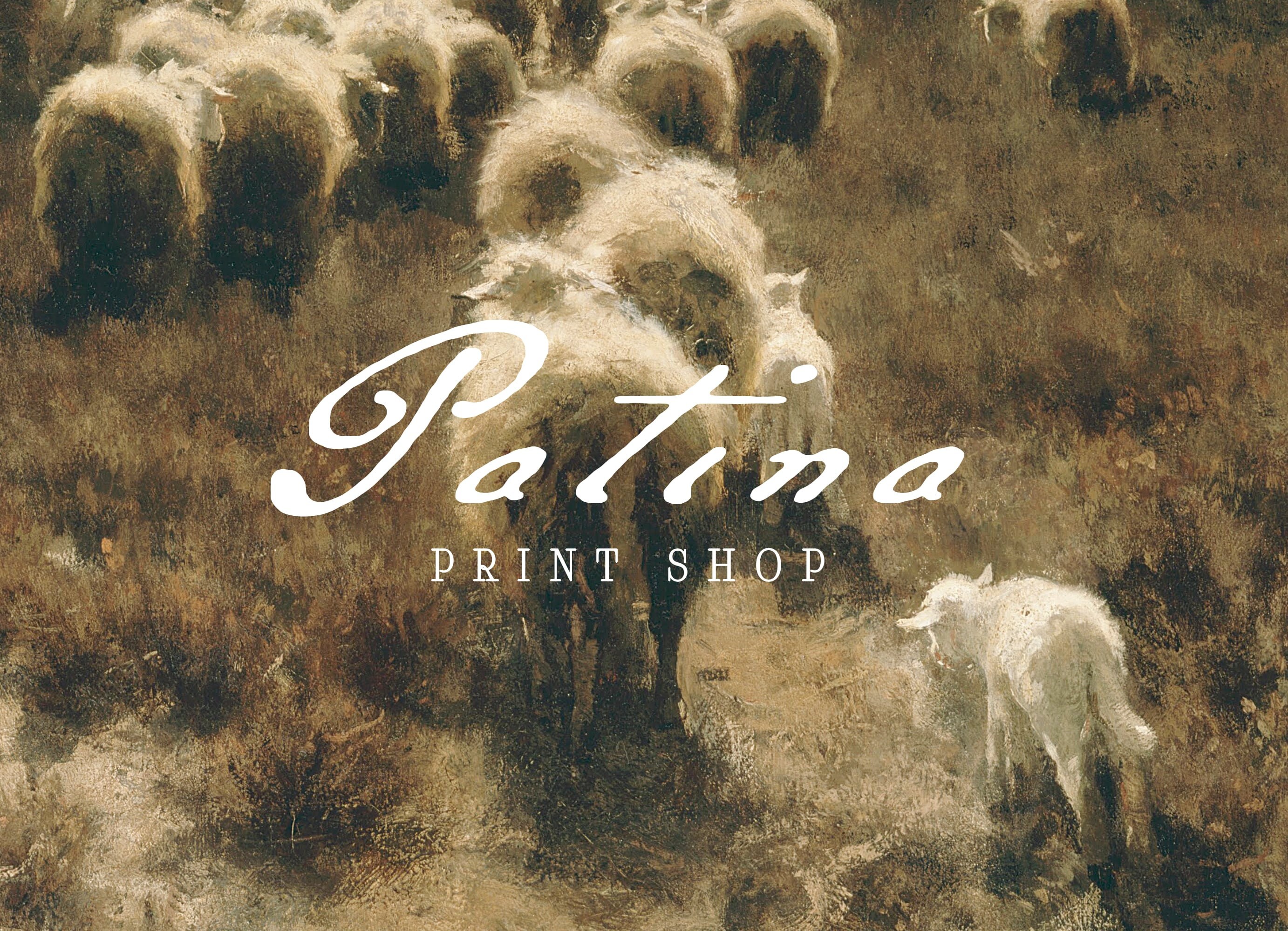 Sheep Painting | Vintage Art | Farmhouse Wall Decor | Animal Art Print ...