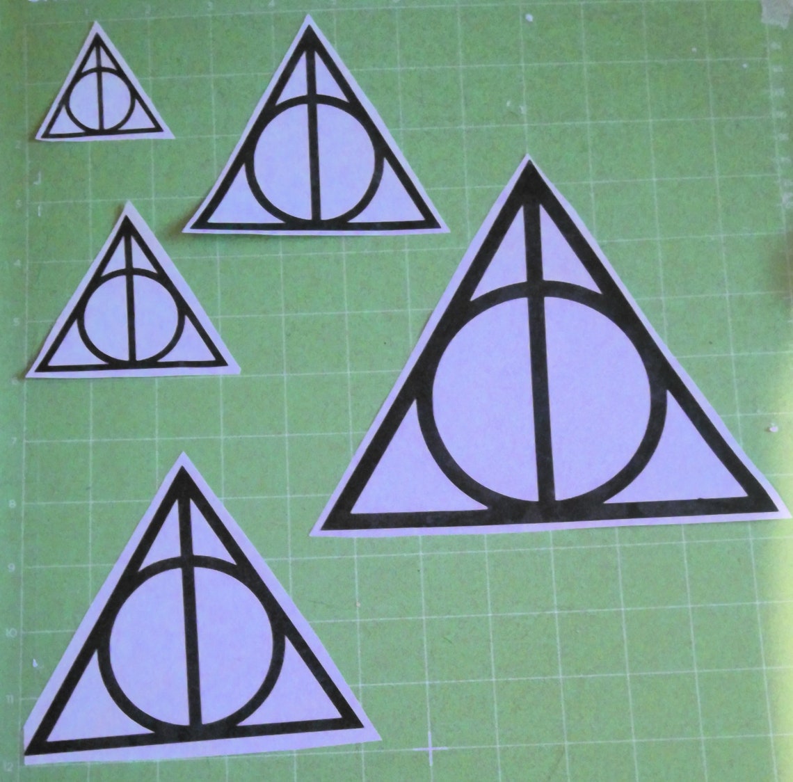 Harry potter reliques de la mort symbole Etsy