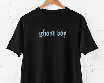 Ghost Boy Goth Shirt (Lil Peep Shirt, Goth Clothes, Alt Clothing, Edgy, Emo, Plus Size Goth, Mall Goth, Kawaii Goth, Eboy, Lil Peep Merch)