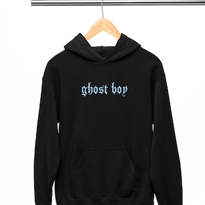 Ghost Boy Goth Hoodie (Lil Peep Hoodie, Goth Clothes, Alt Clothing, Eboy Clothing, Edgy Clothing, Emo Clothing, Plus Size Goth, Mall Goth)