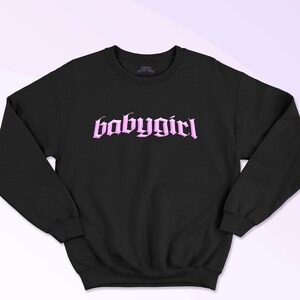 Sweater that online says baby girl