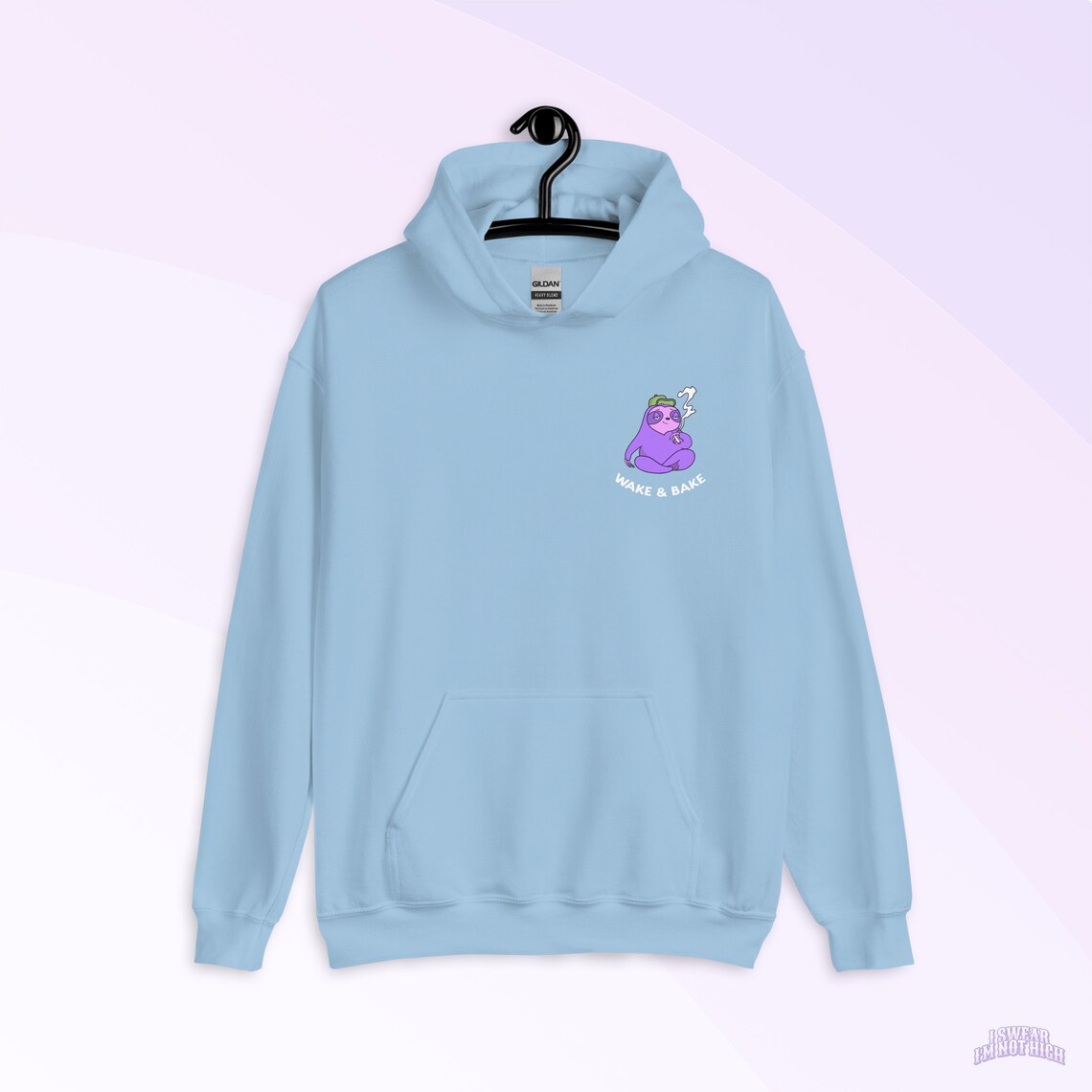 Wake and Bake Weed Hoodie stoner Hoodie Stoner Gifts for Etsy