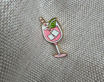 Sarti Spritz | Enamel Cocktail | Girls' Night Out | Spritz | Traditional Pin | Bachelorette Party | Gift