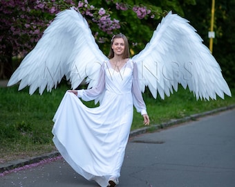 White Wings, Angel Wings, Photo Prop for Women, Wings for