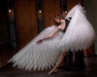 Movable angel wings for dance, Angel wings, Flexible wings, Wings for dance, Large wings costume, Cosplay wings