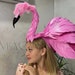 diy flamingo headpiece
