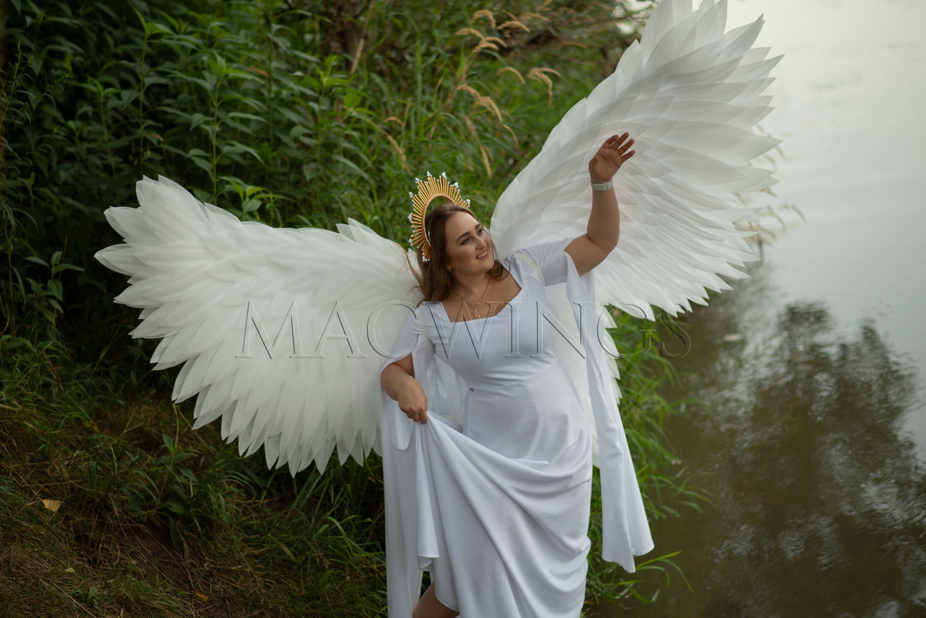 Angel Wings Cosplay Cupid Wings, White Wings, Moveable Large Wings,  Photography Wings, Giant Wings, Cosplay Angel Adult Wings Photo Prop 