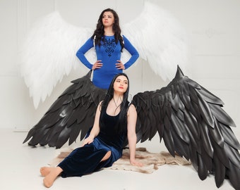 Lucifer wings, Bat wings, Devil wings, Lucifer black wings cosplay, Angel wings, White wings, Black wings cosplay, Gift for him, Adult