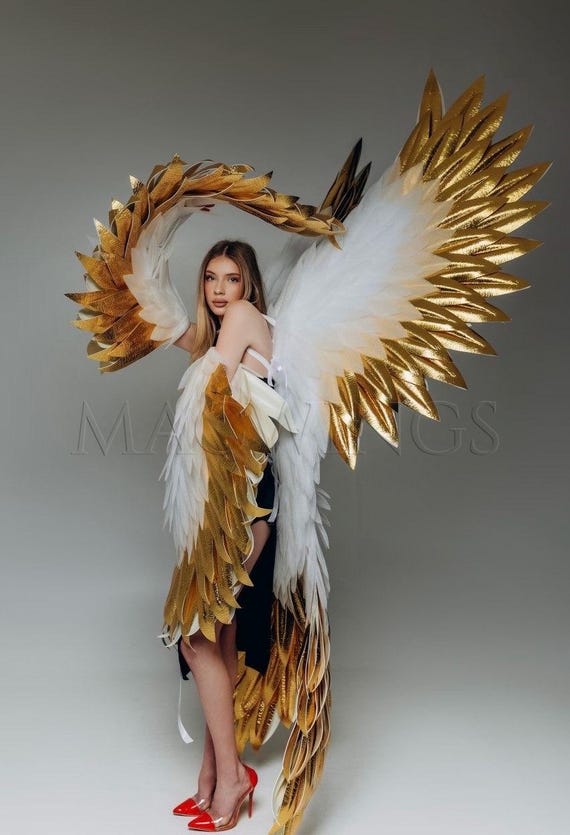 gold fearless dress eras tour Metallic Angel Rose Gold Pleated Formal Gown – Zil boutique main image 0