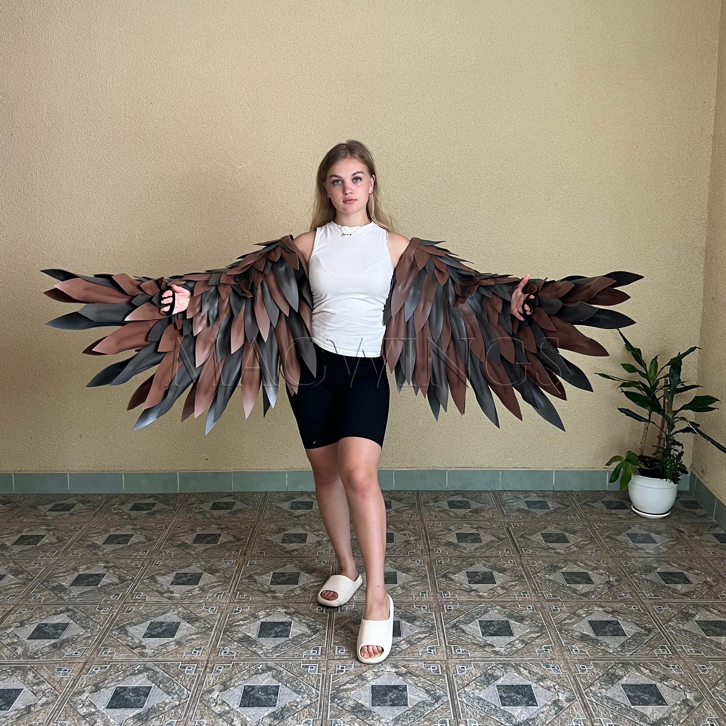 Aigle planant dans le ciel, ses ailes déployées | Photo Premium