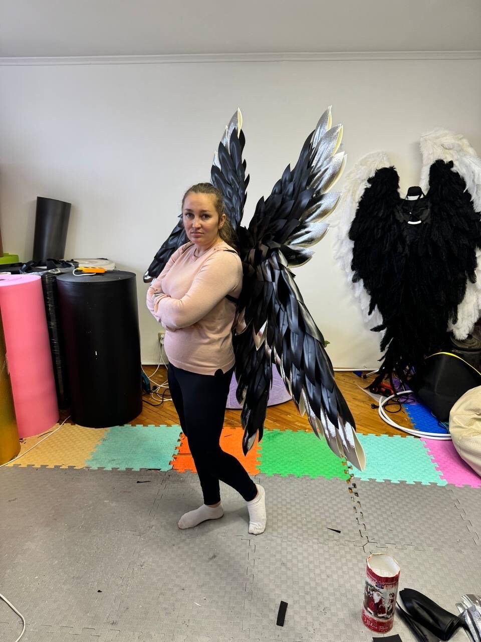 Triple Wings, White Gold Wings, Shoot for Men, Wings for Men Triple Wings, White Gold Wings, Shoot for Men, Wings for Men