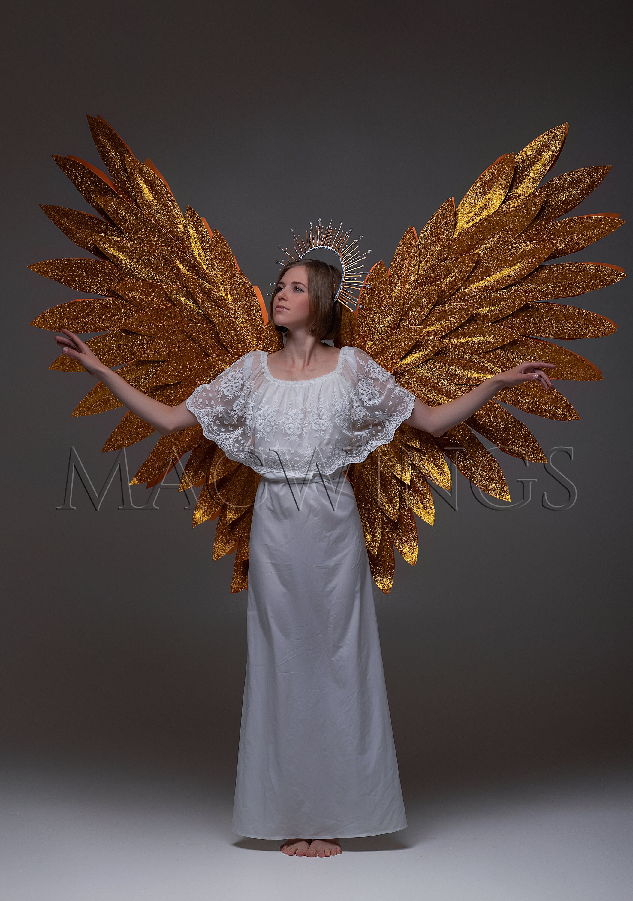 Gold Wings Large Wings Angel Wings Cosplay Royal Wings Finland