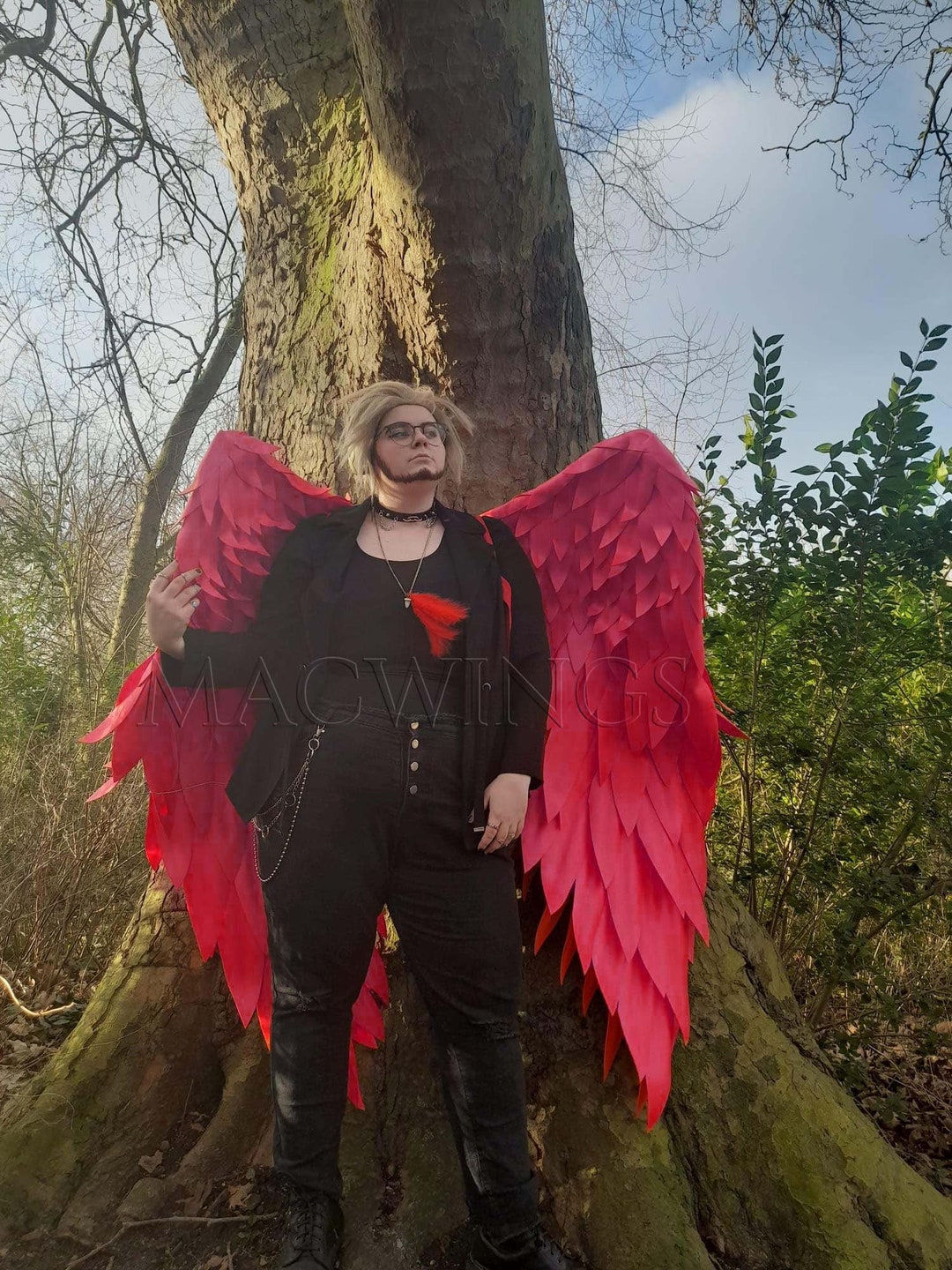 EVA Devil Wings, Red