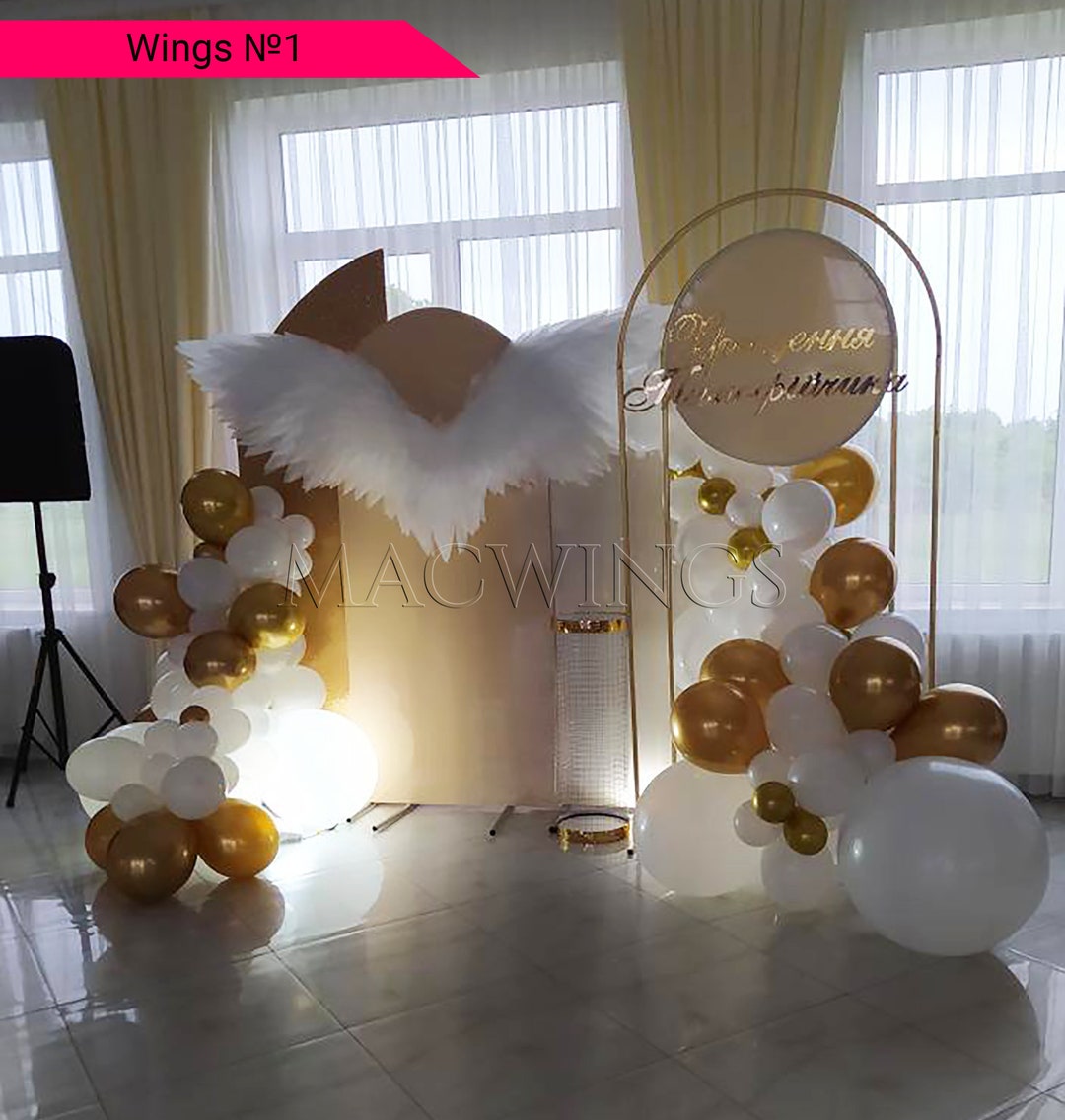 Wings for Backdrop, Angel Wings Photo Booth, White Wings, Angel Wings