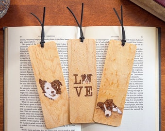 Marcador de cachorro border collie | Marcador de madeira queimado feito à mão | Arte Border Collie | Border collie fofo | Presente personalizado do Collie | Cão de guarda