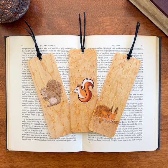 Bookmark - Personalized Cute Wolf Bookmark - Personalized Cute Wolf