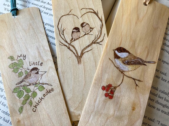 Bookmark - PERSONALIZED Hummingbird - Birch wood Bookmark - PERSONALIZED Hummingbird - Birch wood