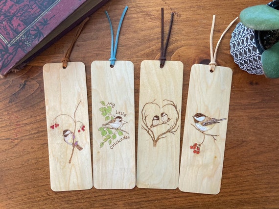Bookmark - PERSONALIZED Hummingbird - Birch wood Bookmark - PERSONALIZED Hummingbird - Birch wood