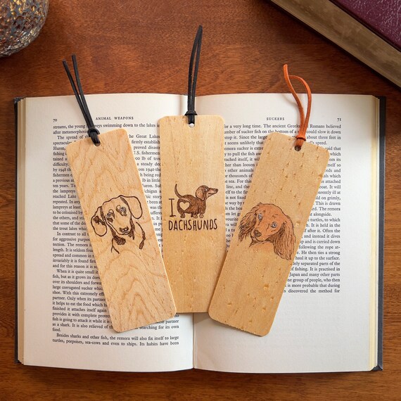 Bookmark - PERSONALIZED - Weiner Dog - Dachshund Bookmark - PERSONALIZED - Weiner Dog - Dachshund