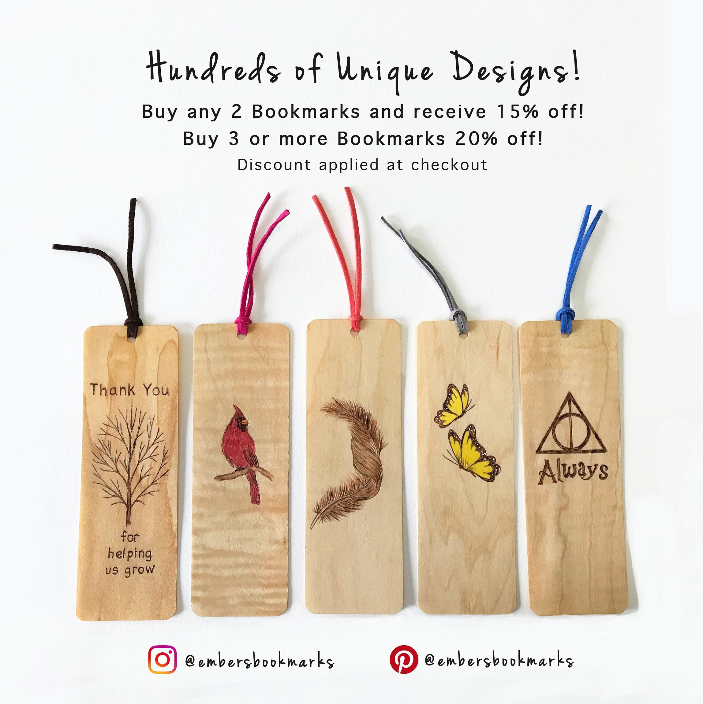 Dune Bookmarks Handmade Wood Bookmark Dune Books Frank Etsy