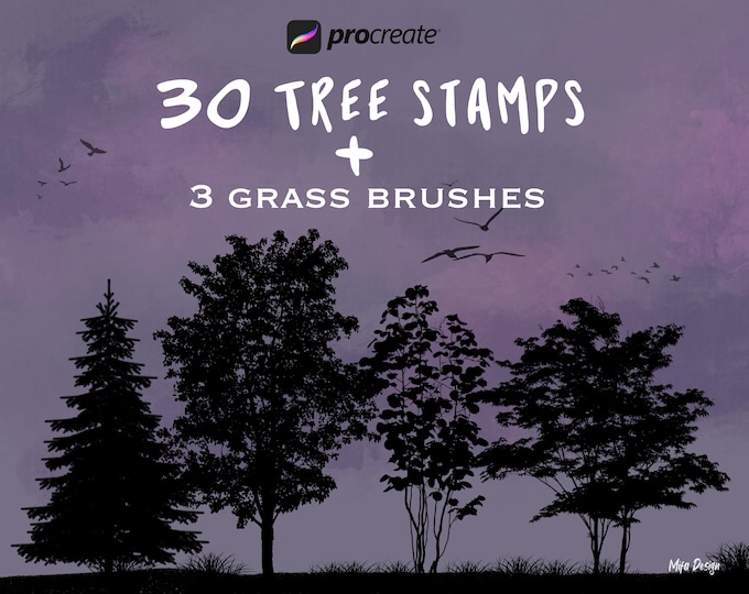 Procreate Cloud Brushes Rain Brush Procreate Brush Pack Etsy