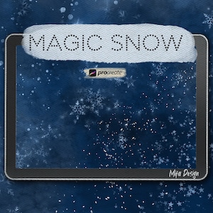 New! Procreate snow Brushes, winter brush, Procreate Christmas Brush Pack, snow brush, Snow procreate, nature Brushes, Stamp Brushes