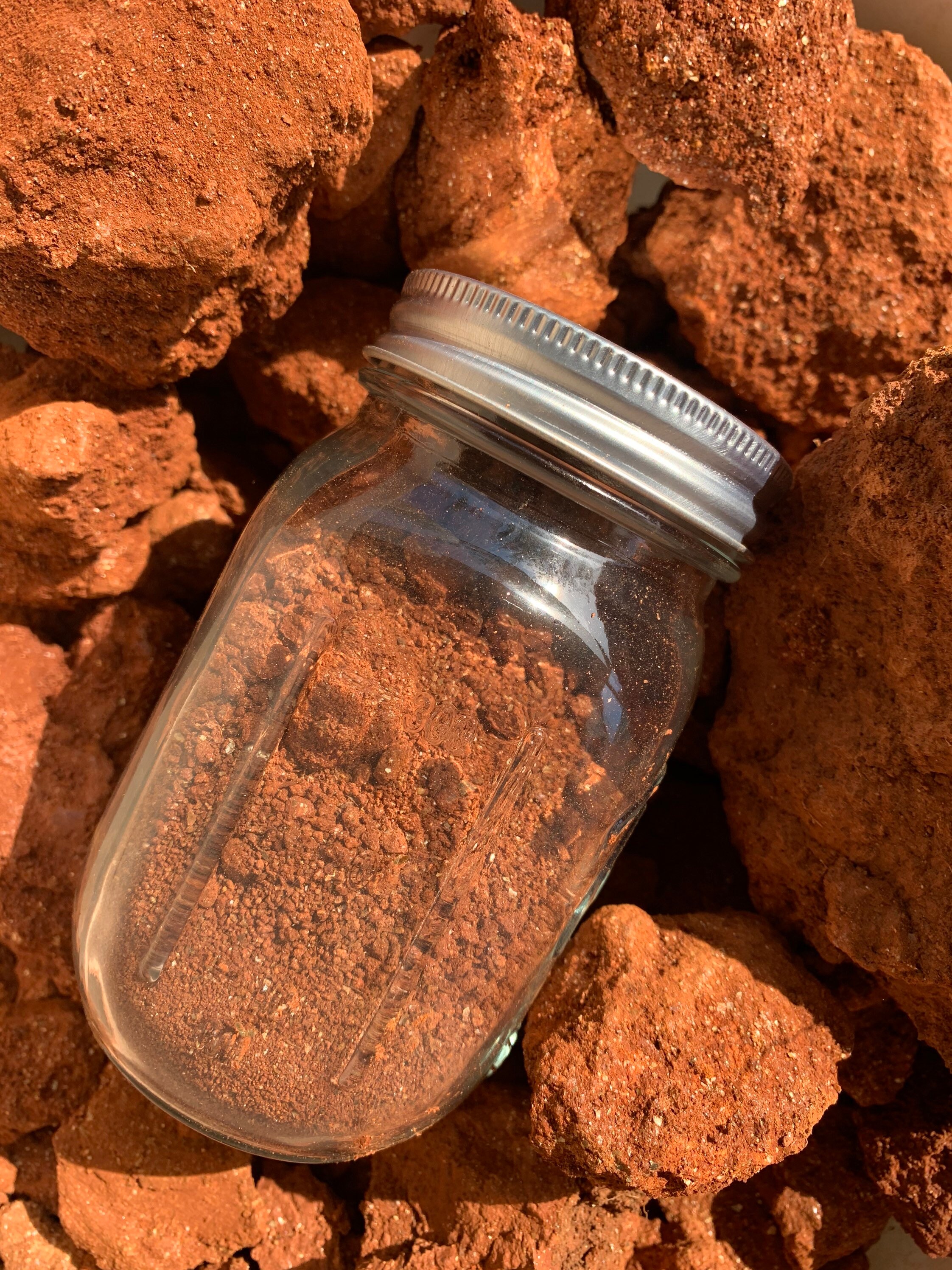 Jar of Ethically Sourced Grave Dirt. Jar of Dirt. Grave Dirt