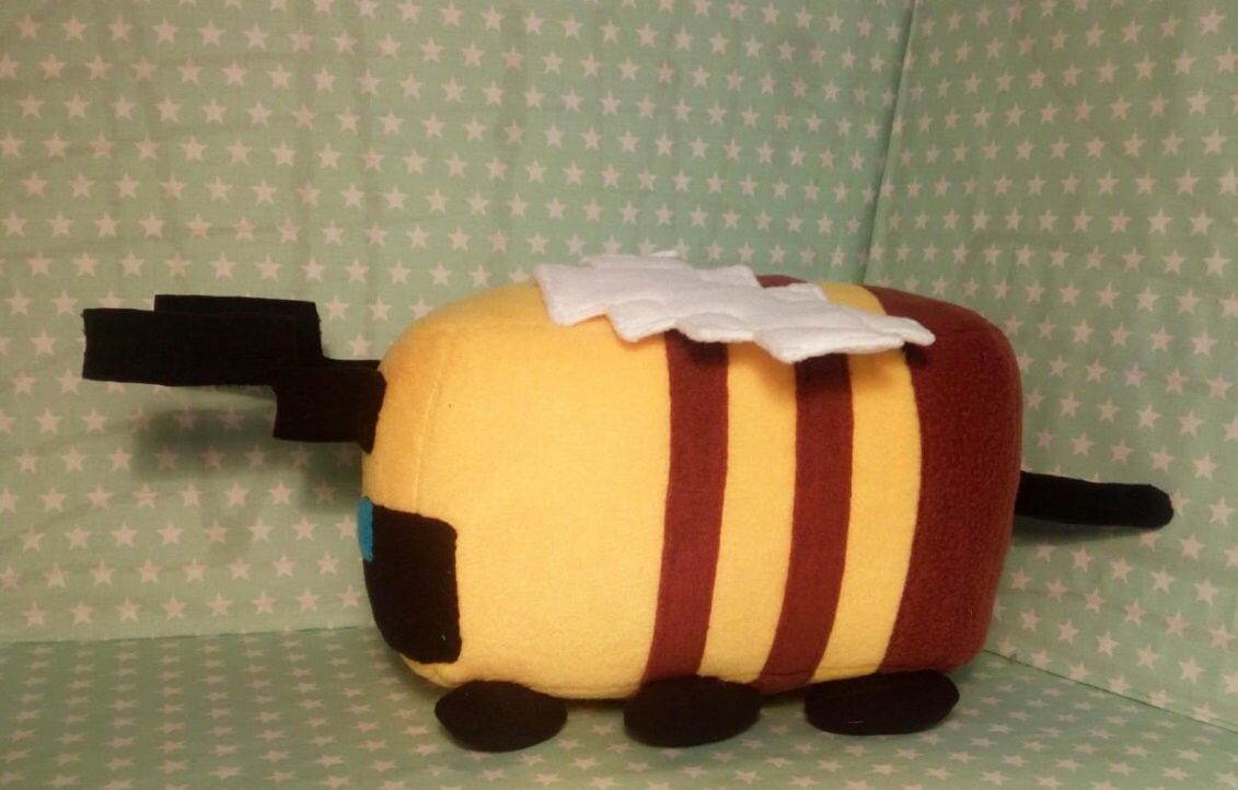 Minecraft Bee plush Minecraft gifts Game Soft toy Minecraft | Etsy