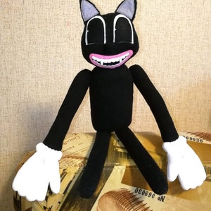 Cartoon Cat plush toy Inspired by Trevor Henderson Soft toy | Etsy