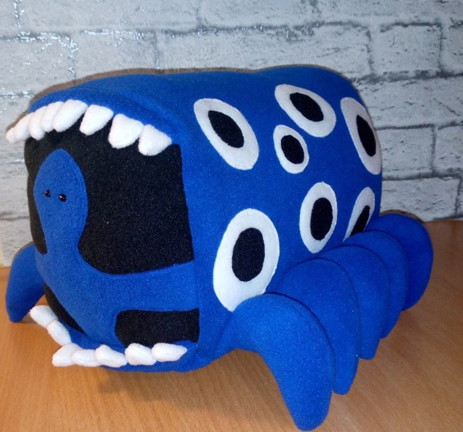 Train Eater Blue Plush Toy Inspired by Trevor Henderson Soft Etsy UK