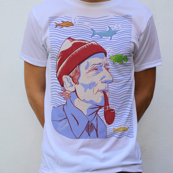 Jacques Yves Cousteau T-shirt