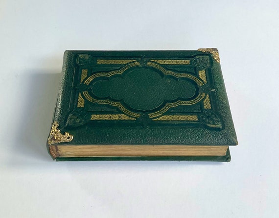 Antique Leather Bound Victorian Photo Album Book … - image 8