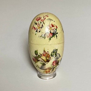 アンティーク ビクトリア朝 木製 モークライン ウェア エッグ スコットランド 1900 年頃