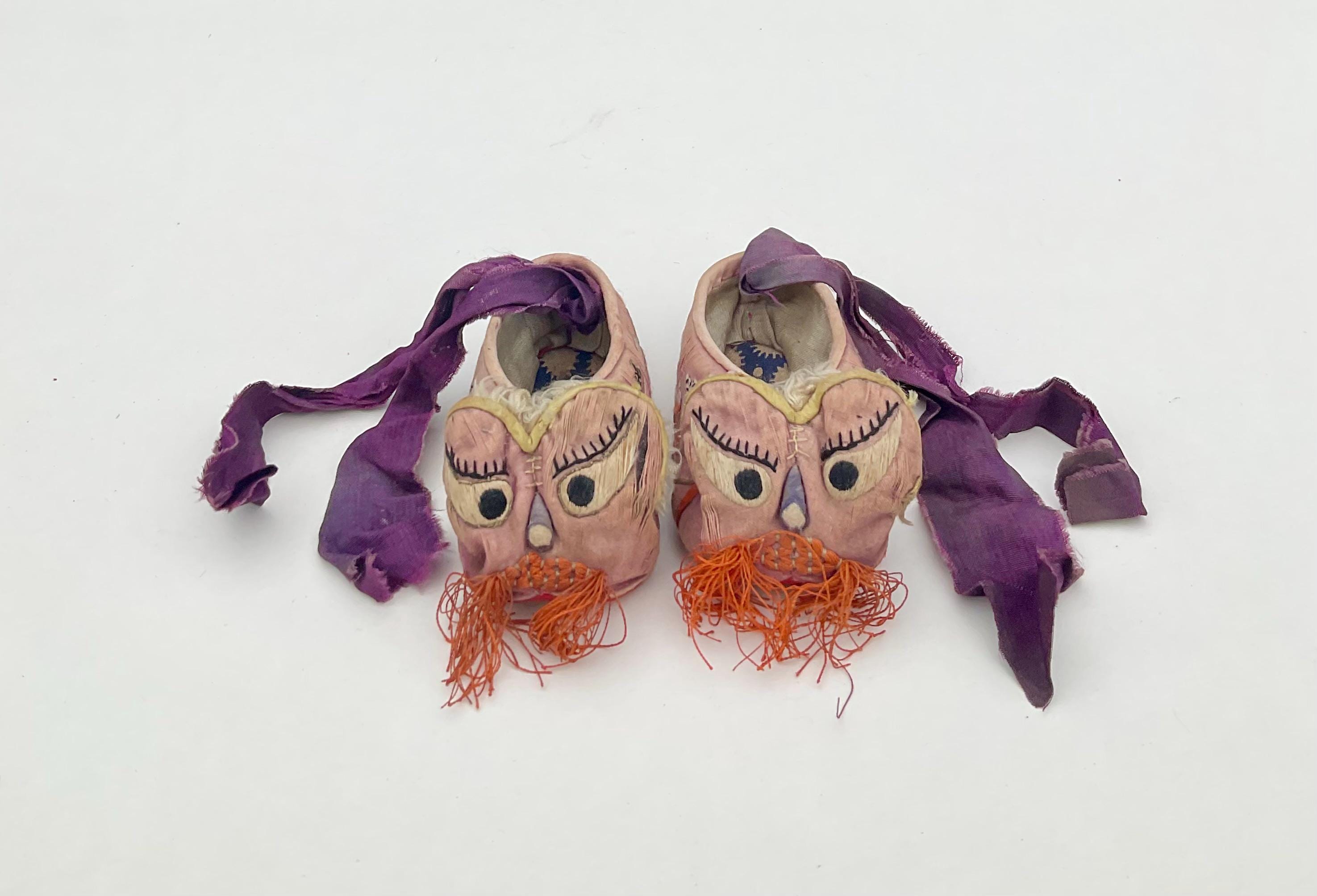 Antique Chinese Baby Shoes - Etsy
