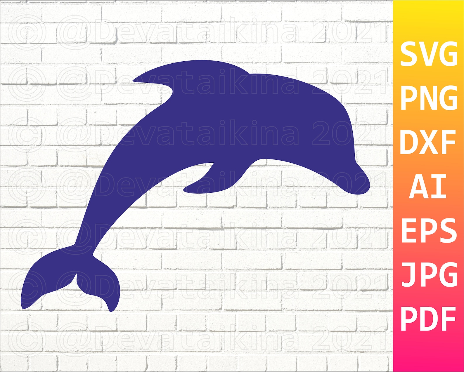 Dolphin svg files for cricut Dolphin png Ocean svg Fish svg | Etsy