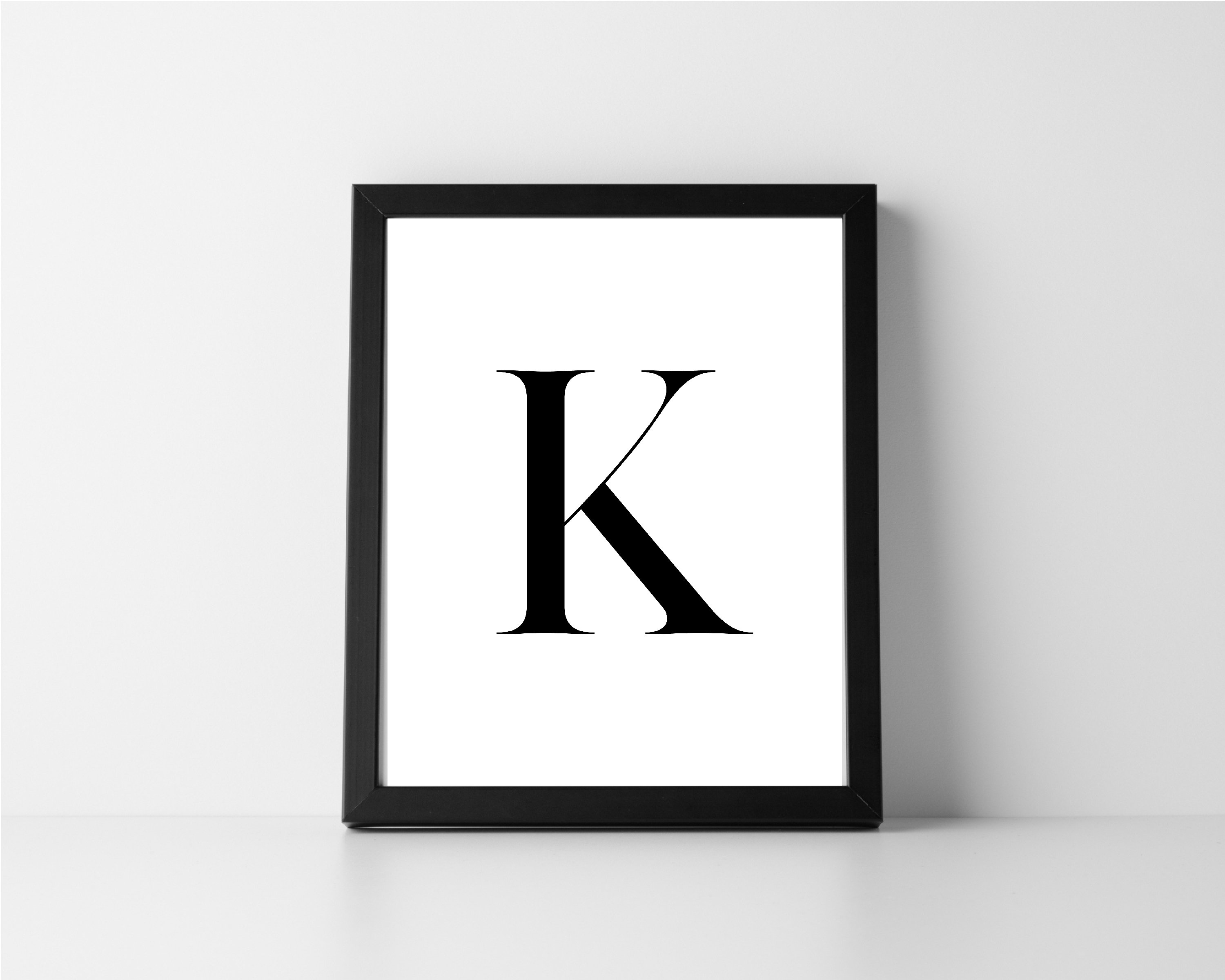 Letter K Uppercase Digital Printable Art Instant Download letter-k-uppercase-digital-printable-art-instant-download