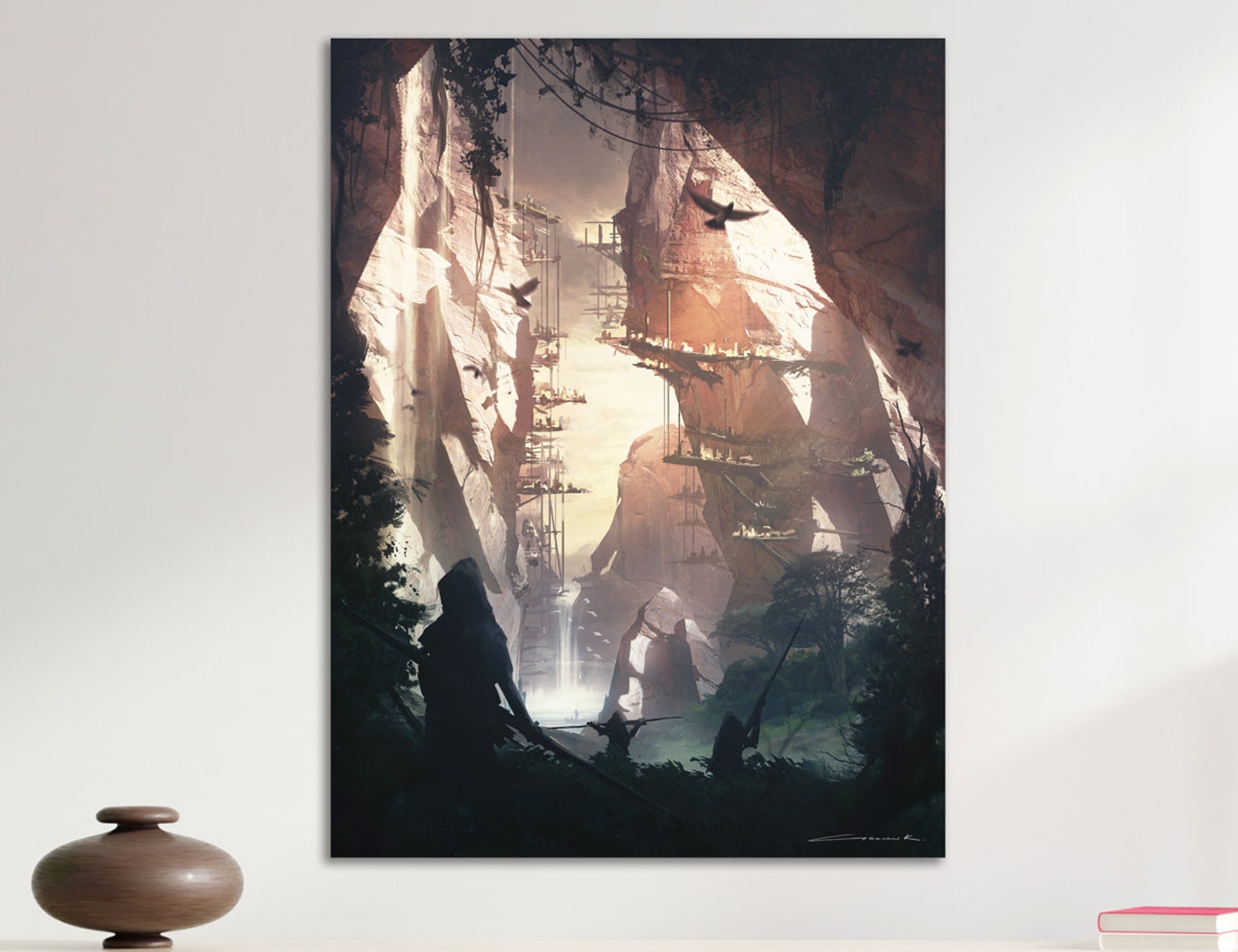 Wall Art Printable Wall Art Fantasy Art Print Nature Etsy