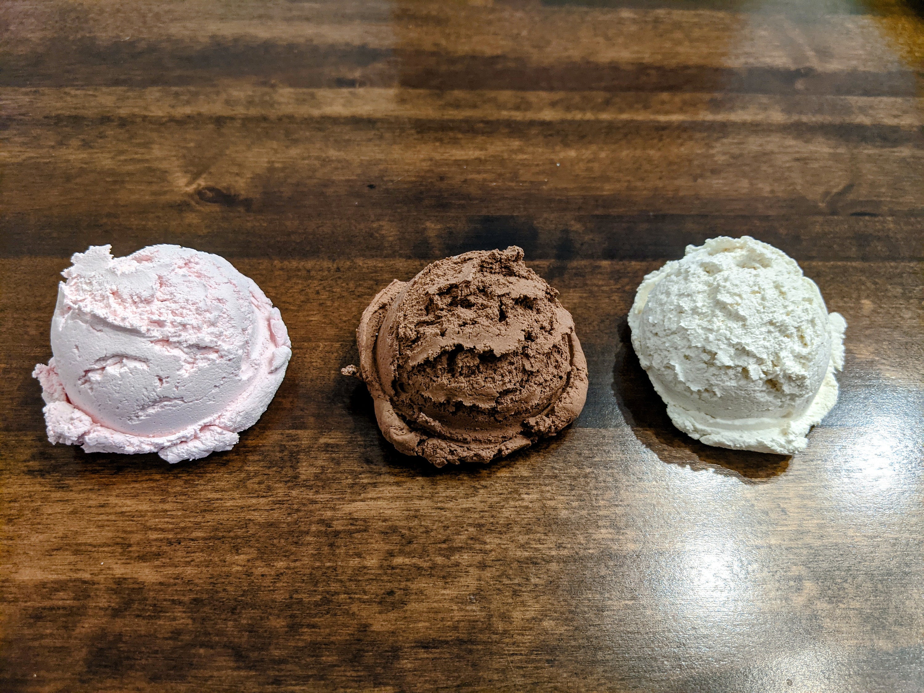 3 Fake Ice Cream Scoops Faux Ice Cream Rae Dunn Display Etsy