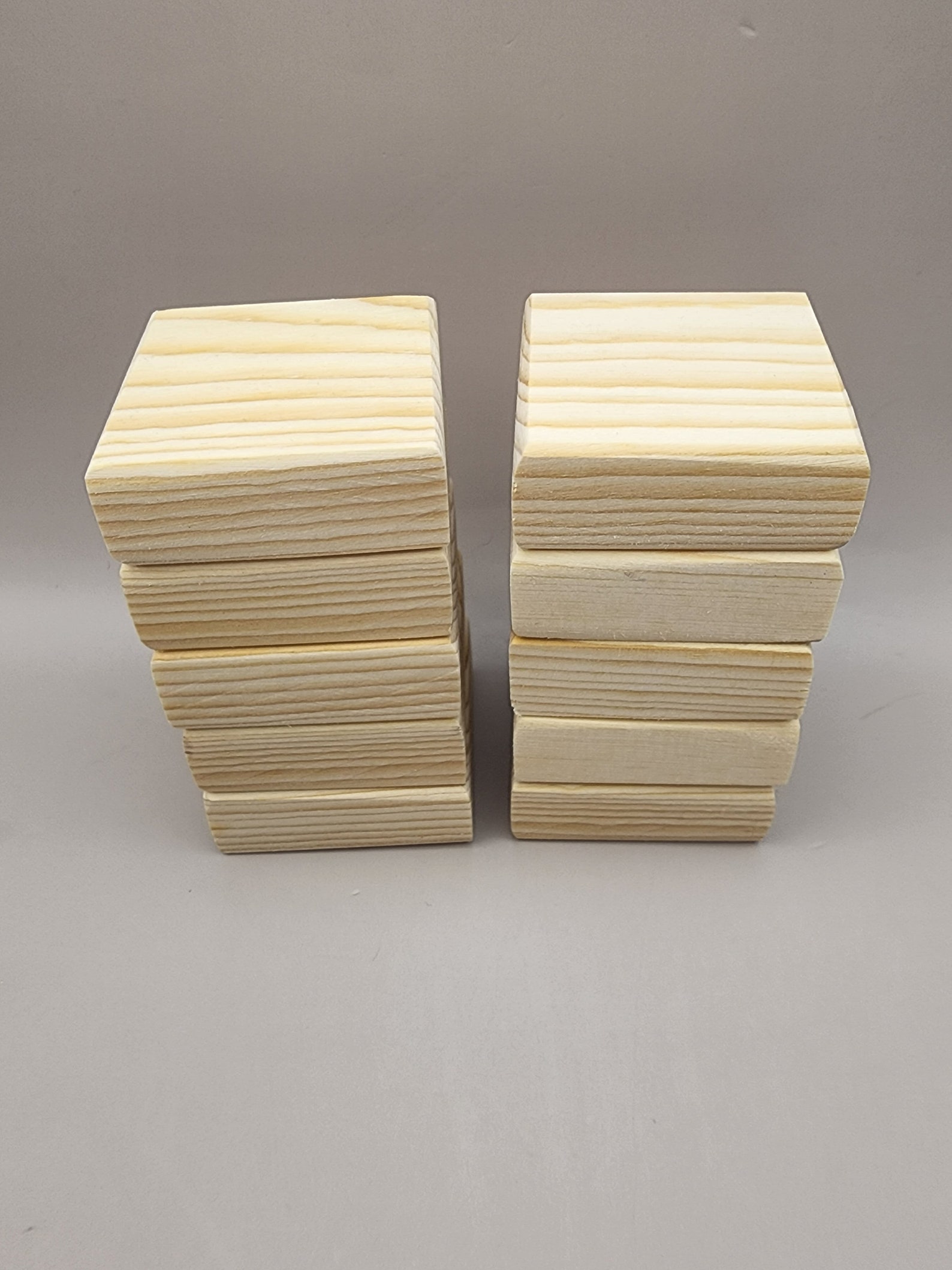 2x2 Unfinished Mini Wood Blocks Mini Wood Tiles Blank Etsy